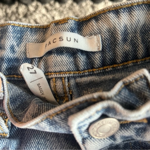 PacSun Distressed High Waist Baggy Jeans - Picture 6 of 11